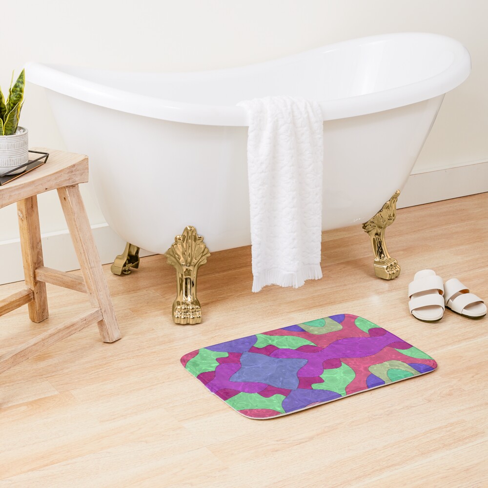 Item preview, Bath Mat designed and sold by DancingBuddha.