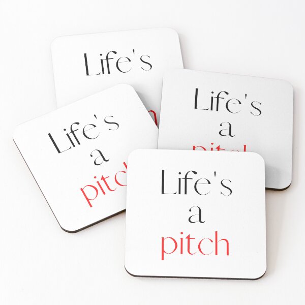 Item preview, Life's a Pitch designed and sold by DesireeSwance.