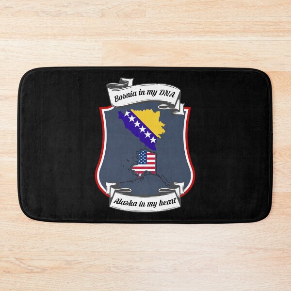 Item preview, Bosnia in my DNA, Alaska in my heart Heritage designed and sold by Tony ⭐⭐⭐⭐⭐.