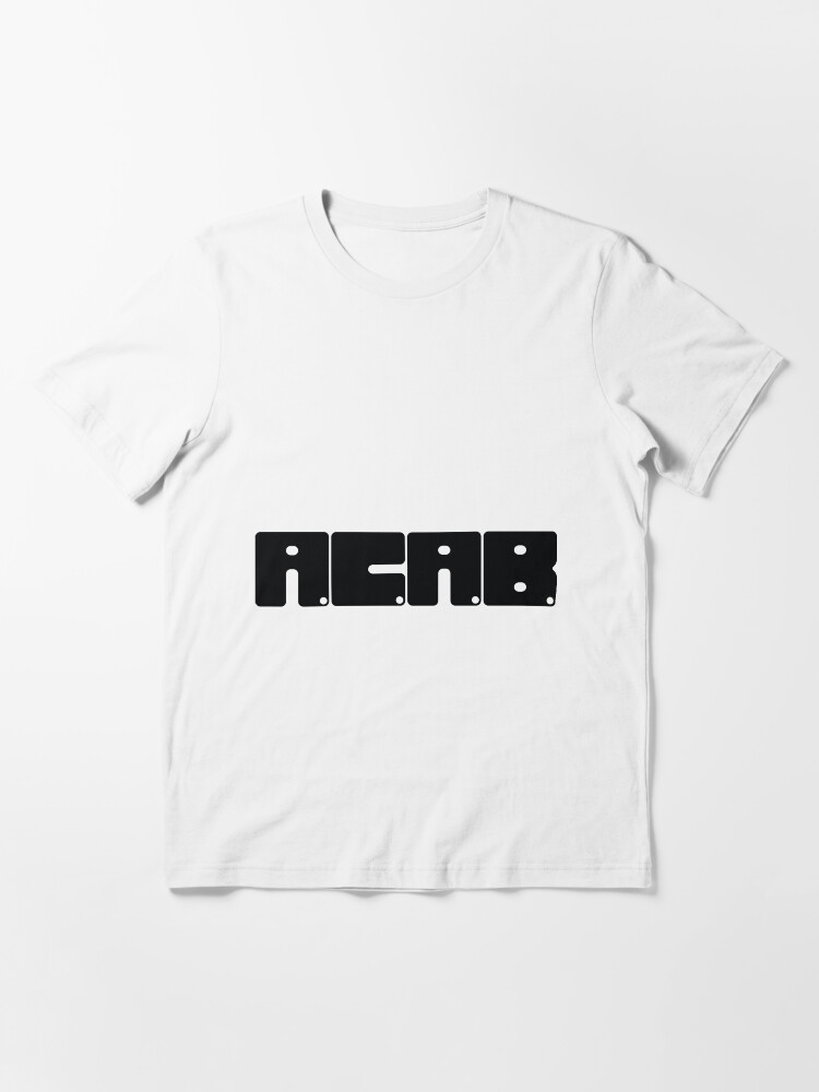 Thumbnail 2 von 7, Essential T-Shirt, acab designt und verkauft von dynamitfrosch.
