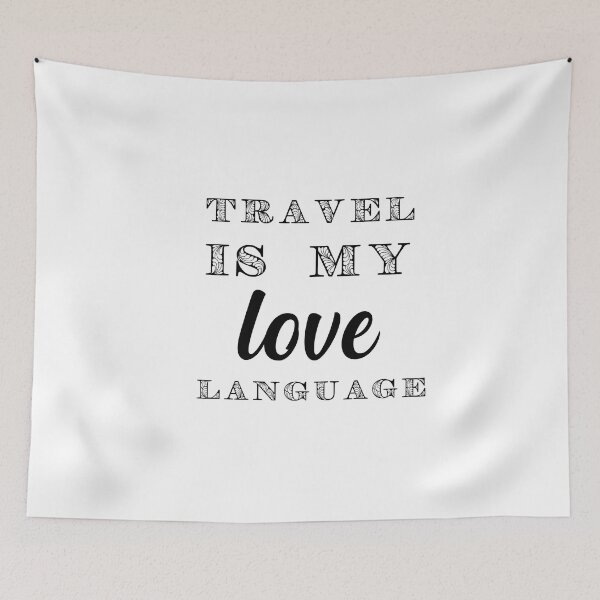 Item preview, travel is my love language designed and sold by shoppingforyou ⭐⭐⭐⭐⭐.
