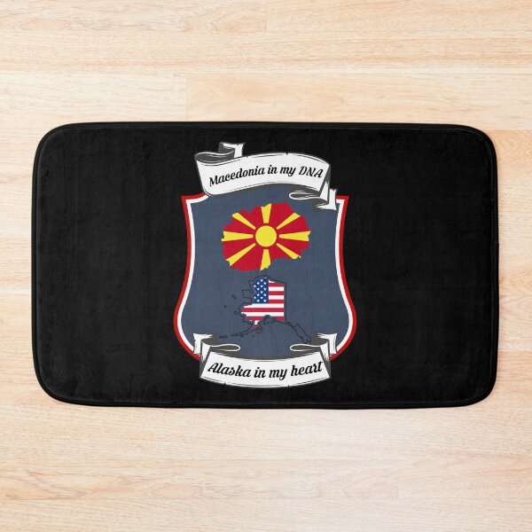 Item preview, Macedonia in my DNA, Alaska in my heart Heritage designed and sold by Tony ⭐⭐⭐⭐⭐.