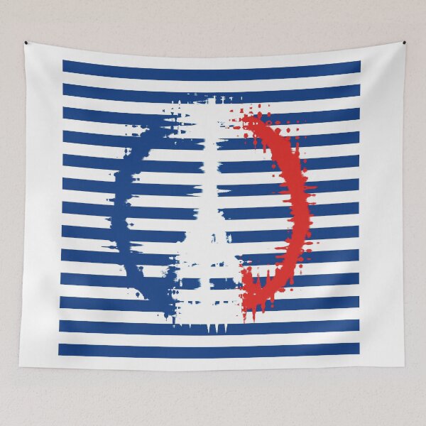 Item preview, Navy PARIS designed and sold by Hell-Prints.