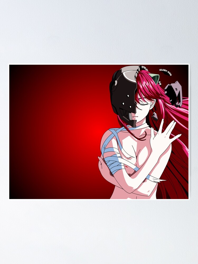 Lucy Kaede Elfen Lied Anime Girl Fanart Poster for Sale by Spacefoxart