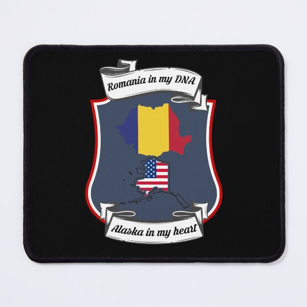 Item preview, Romania in my DNA, Alaska in my heart Heritage designed and sold by Tony ⭐⭐⭐⭐⭐.
