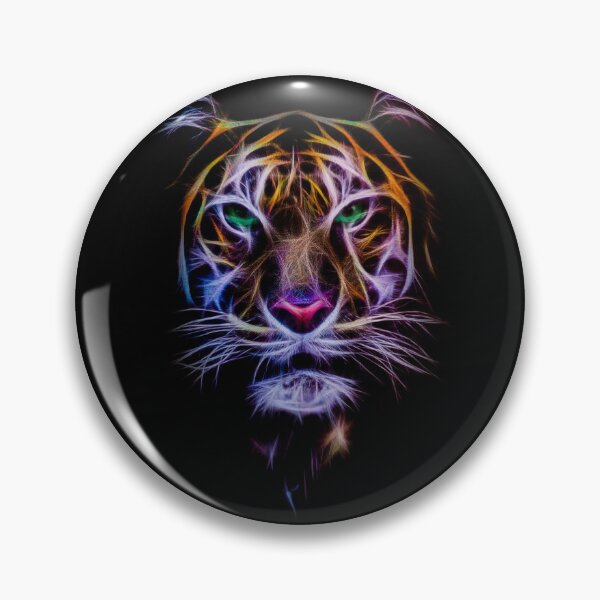 Item preview, Cyber Tiger Art designed and sold by SKornackiArt.