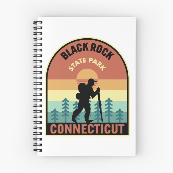 Item preview, Black Rock State Park Connecticut Retro Hiking designed and sold by HalpinDesign.