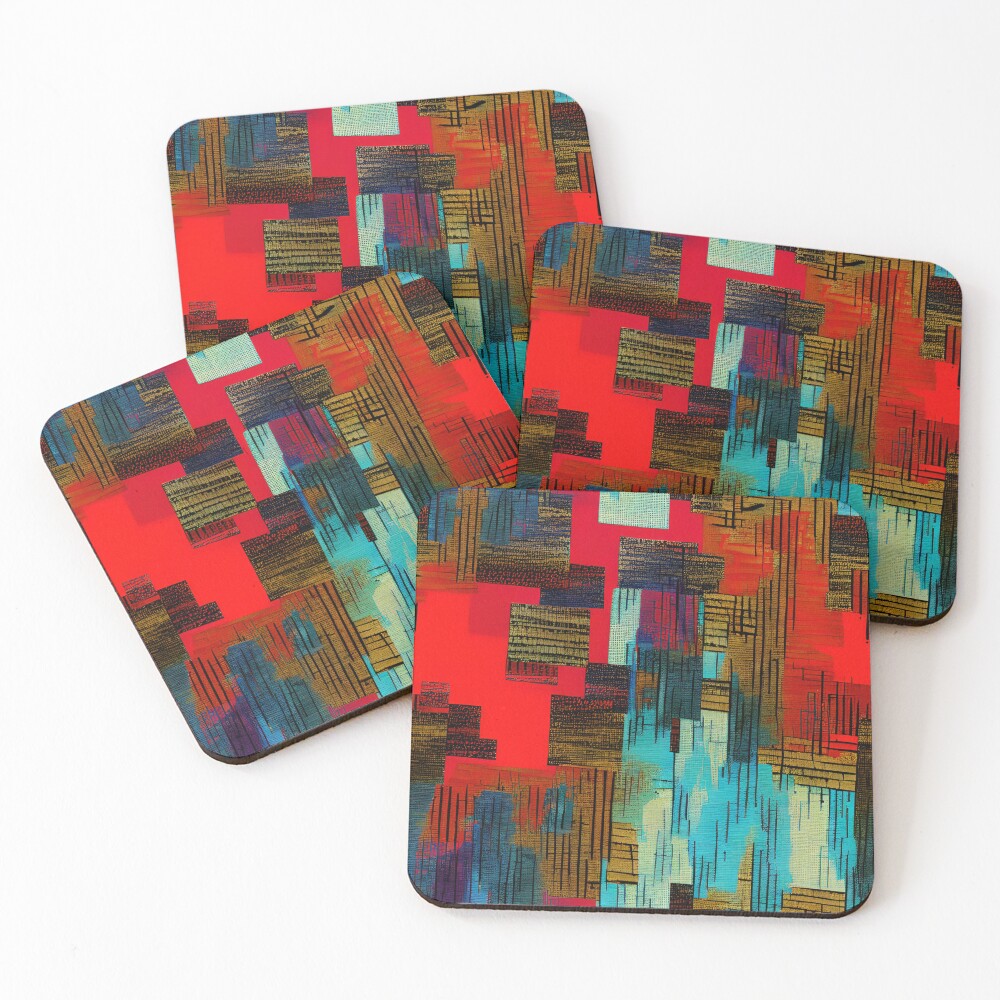 Item preview, Coasters (Set of 4) designed and sold by AbstractWave.