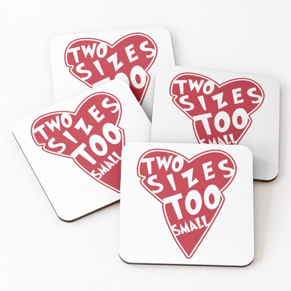 Item preview, Two Sizes Too Small - Grinch Heart designed and sold by MarkFiveDesign.