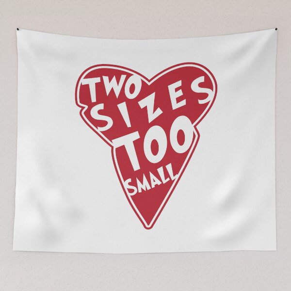 Item preview, Two Sizes Too Small - Grinch Heart designed and sold by MarkFiveDesign.