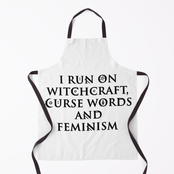 Item preview, I Run on Witchcraft Curse Words And Feminism designed and sold by Big Twelve.