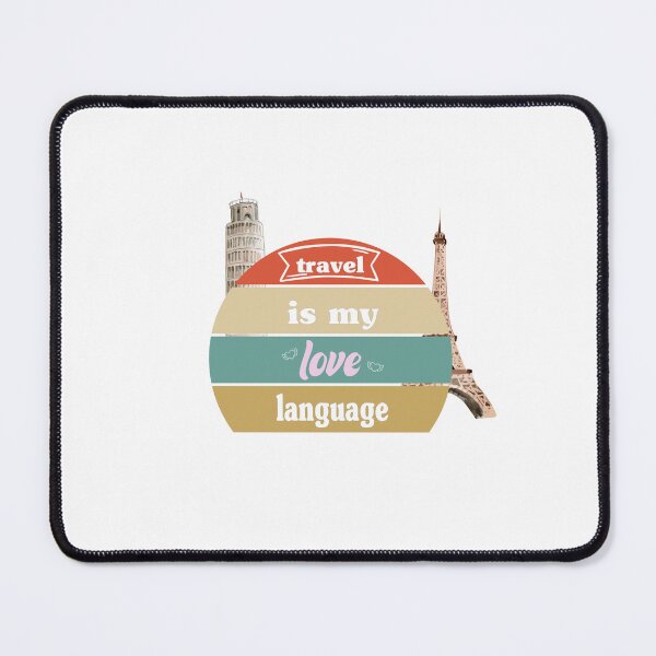 Item preview, travel is my love language designed and sold by shoppingforyou ⭐⭐⭐⭐⭐.