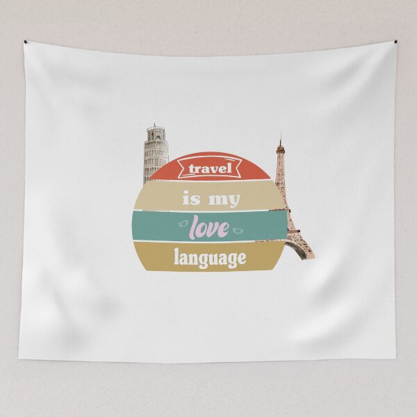 Item preview, travel is my love language designed and sold by shoppingforyou ⭐⭐⭐⭐⭐.