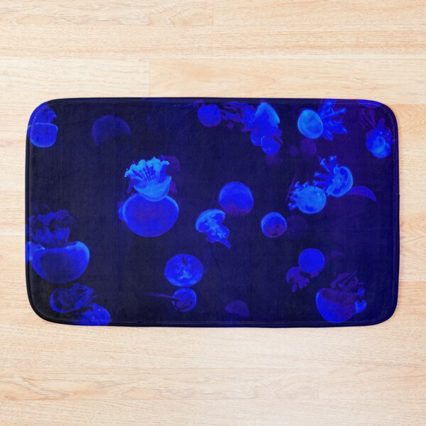 Item preview, Blue jellyfish Sea creatures designed and sold by Deep Blue Ocean.