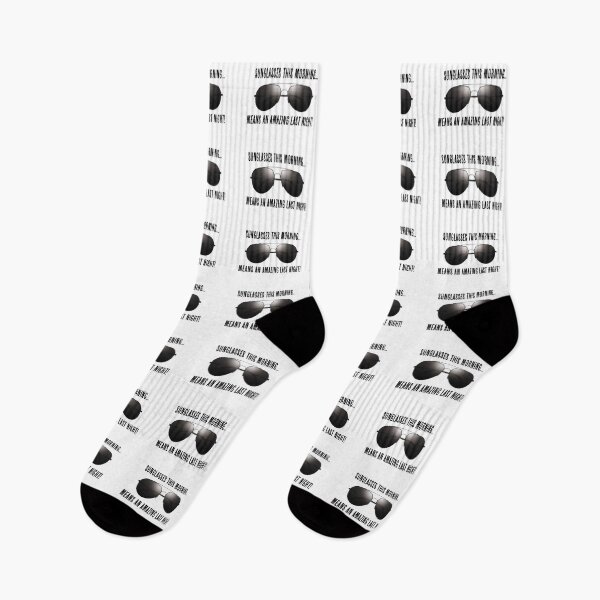 Item preview, Sunglasses This Morning…! Black (on White) designed and sold by PawsitiveMum.