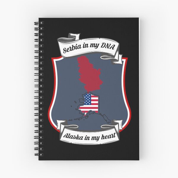 Item preview, Serbia in my DNA, Alaska in my heart Heritage designed and sold by Tony ⭐⭐⭐⭐⭐.