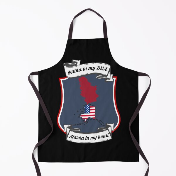 Item preview, Serbia in my DNA, Alaska in my heart Heritage designed and sold by Tony ⭐⭐⭐⭐⭐.