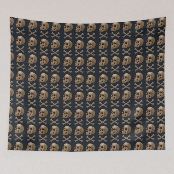 Item preview, Horror skul pattern designed and sold by chandrakbr.
