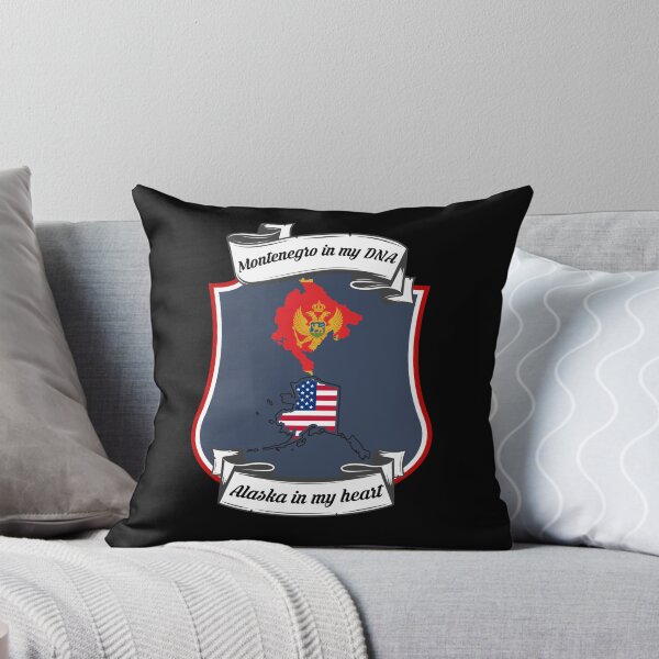 Item preview, Montenegro in my DNA, Alaska in my heart Heritage designed and sold by Tony ⭐⭐⭐⭐⭐.