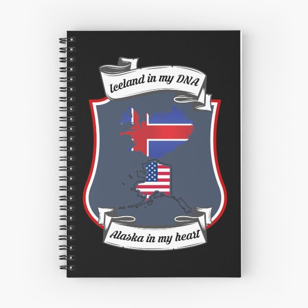Item preview, Iceland in my DNA, Alaska in my heart Heritage designed and sold by Tony ⭐⭐⭐⭐⭐.