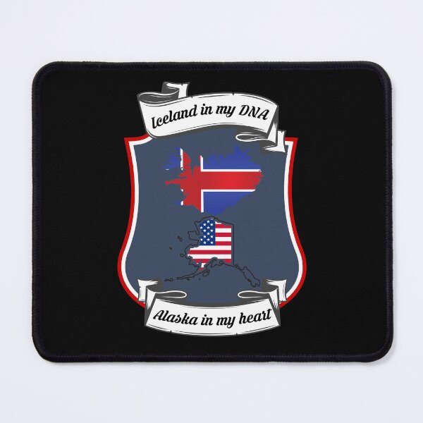 Item preview, Iceland in my DNA, Alaska in my heart Heritage designed and sold by Tony ⭐⭐⭐⭐⭐.