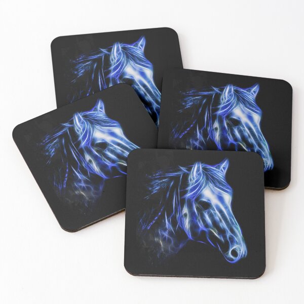 Item preview, Blue Horse Art designed and sold by SKornackiArt.