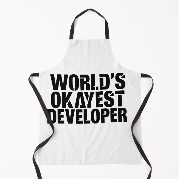 Item preview, World's Okayest Developer designed and sold by TeesYouWant.