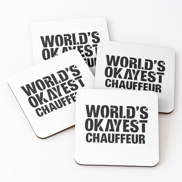 Item preview, World's Okayest Chauffeur designed and sold by TeesYouWant.