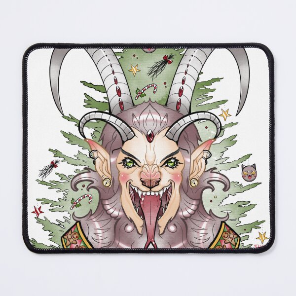 Item preview, Greetings from Krampus designed and sold by CustomCatsArt.