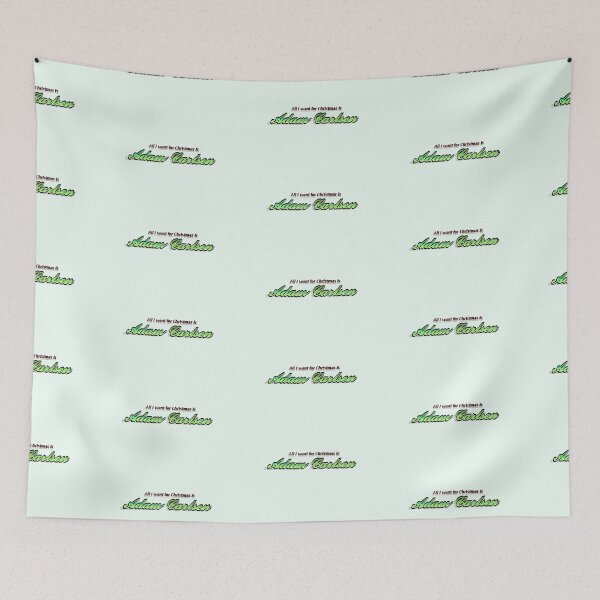 Item preview, All I want for Christmas is Adam Carlsen  (single design)  designed and sold by OneDrawingGirl.
