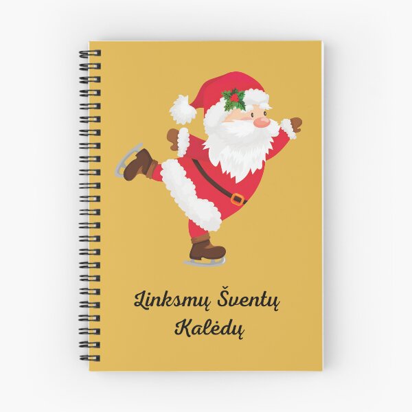 Item preview, Linksmų Šventų Kalėdų! Merry Christmas in Lithuanian, Happy Christmas in Lithuanian, Kalėdinis atvirukas, Lithuanian Christmas  designed and sold by Pommallina.