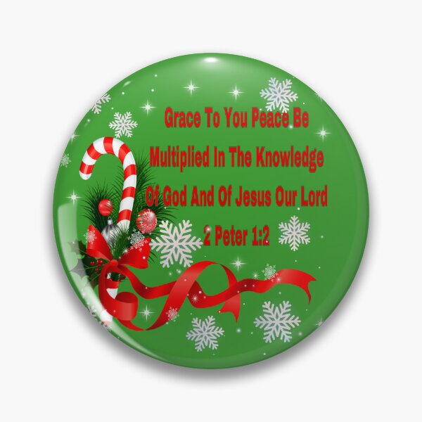 Item preview, Bible Verse 2 Peter 1:2 designed and sold by atroffire.