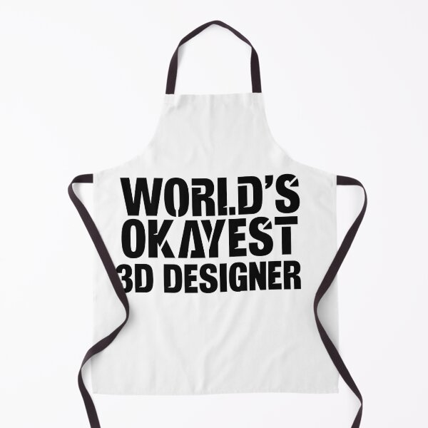 Item preview, World's Okayest 3D Designer designed and sold by TeesYouWant.