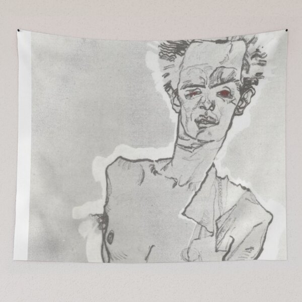 Item preview, Crazy self portrait by egone schiele  designed and sold by Golido.
