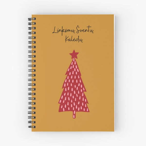 Item preview, Linksmų Šventų Kalėdų! Merry Christmas in Lithuanian, Happy Christmas in Lithuanian, Kalėdinis atvirukas, Lithuanian Christmas  designed and sold by Pommallina.