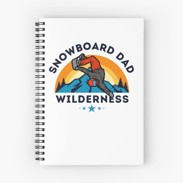 Item preview, Snowboard dad wilderness cool snowboarding design designed and sold by reka88.
