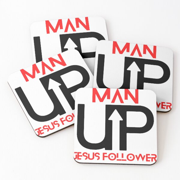Item preview, MAN UP JESUS FOLLOWER designed and sold by jreiter57.