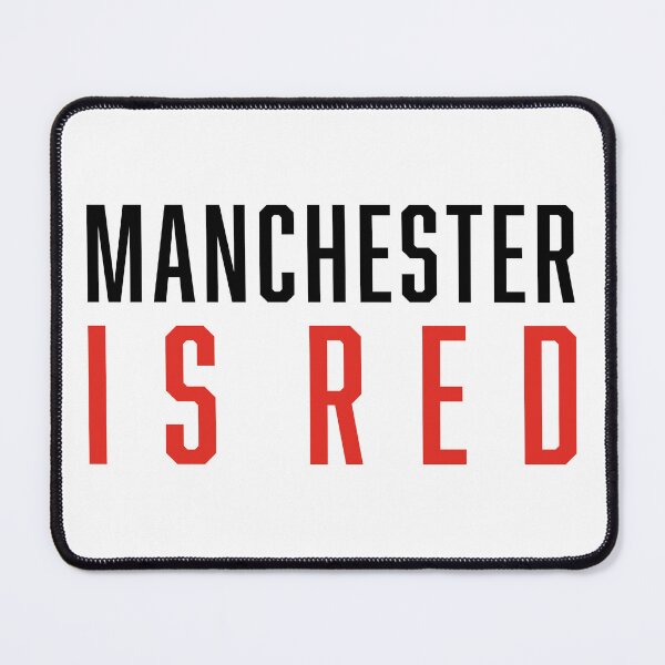 Item preview, Manchester is Red designed and sold by EscherTDesigns.