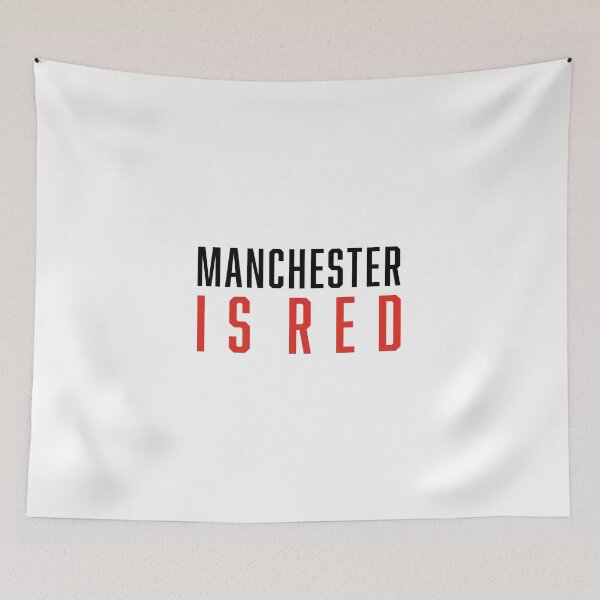 Item preview, Manchester is Red designed and sold by EscherTDesigns.