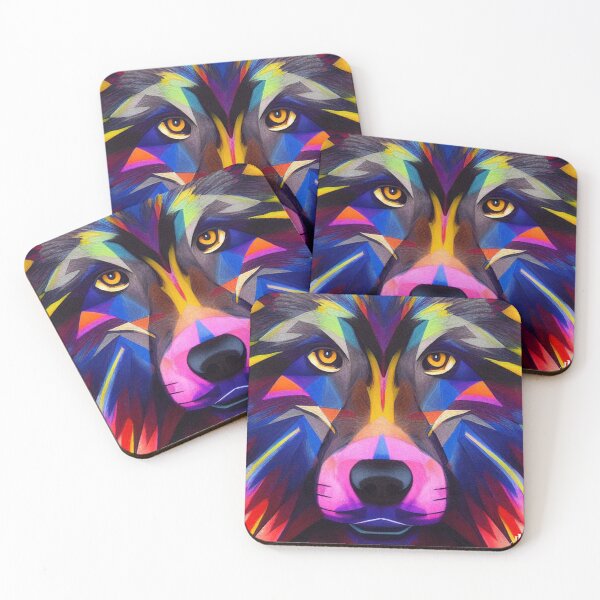 Item preview, Cool and colorful wolf designed and sold by Juisevo.