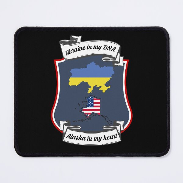 Item preview, Ukraine in my DNA, Alaska in my heart Heritage designed and sold by Tony ⭐⭐⭐⭐⭐.
