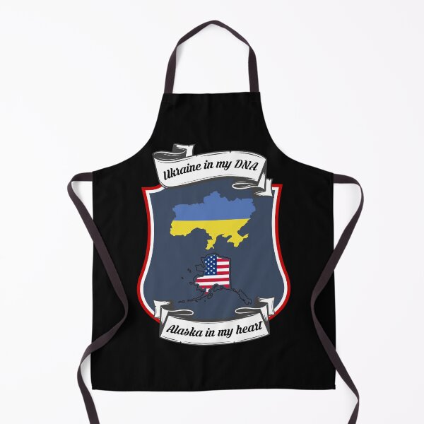 Item preview, Ukraine in my DNA, Alaska in my heart Heritage designed and sold by Tony ⭐⭐⭐⭐⭐.