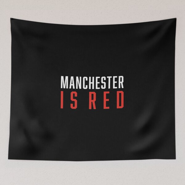 Item preview, Manchester is Red designed and sold by EscherTDesigns.