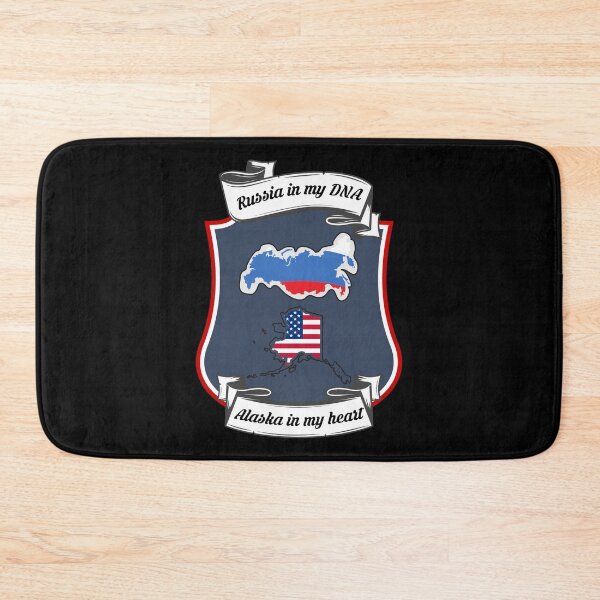 Item preview, Russia in my DNA, Alaska in my heart Heritage designed and sold by Tony ⭐⭐⭐⭐⭐.