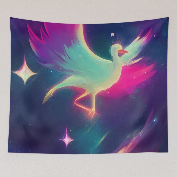 Item preview, Beautiful Space Goose T-Shirt designed and sold by ComicsFactory.