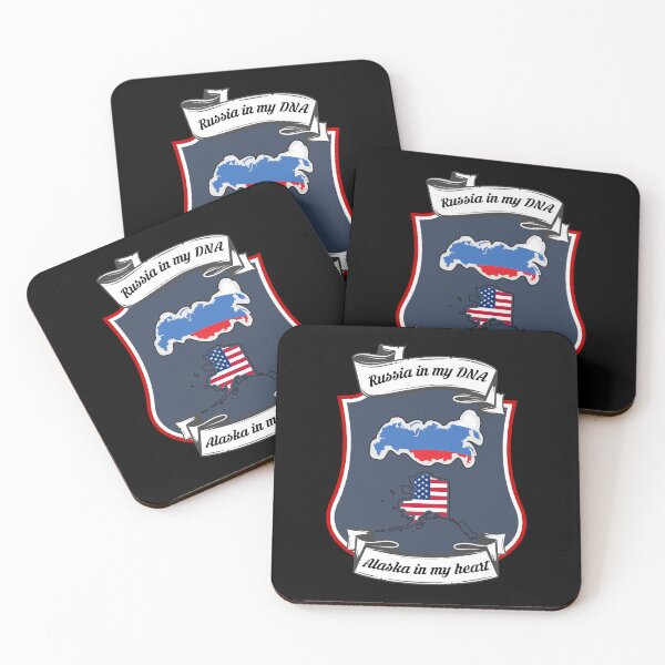 Item preview, Russia in my DNA, Alaska in my heart Heritage designed and sold by Tony ⭐⭐⭐⭐⭐.