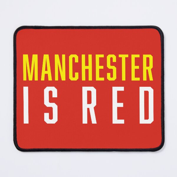 Item preview, Manchester is Red designed and sold by EscherTDesigns.