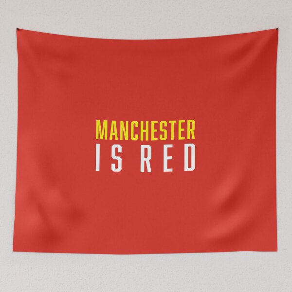 Item preview, Manchester is Red designed and sold by EscherTDesigns.