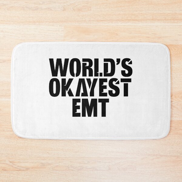 Item preview, World's Okayest EMT designed and sold by TeesYouWant.