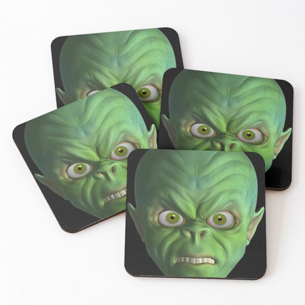 Item preview, Little Green Space Invader designed and sold by snuurg.